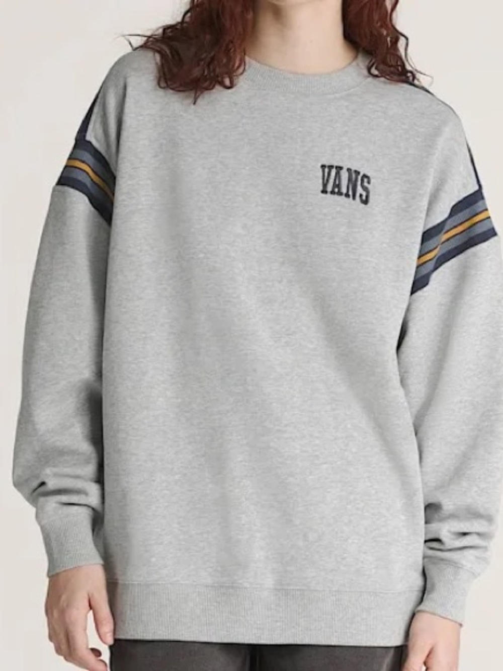 Women’s Vans Stadium Crew Sweatshirt Top Large New NWT